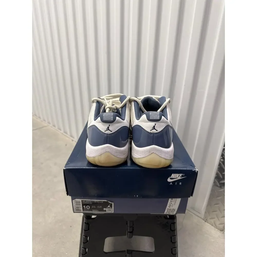 Nike Air Jordan 11 Diffused Blue White Midnight Size 10 Men's - FV5104-104